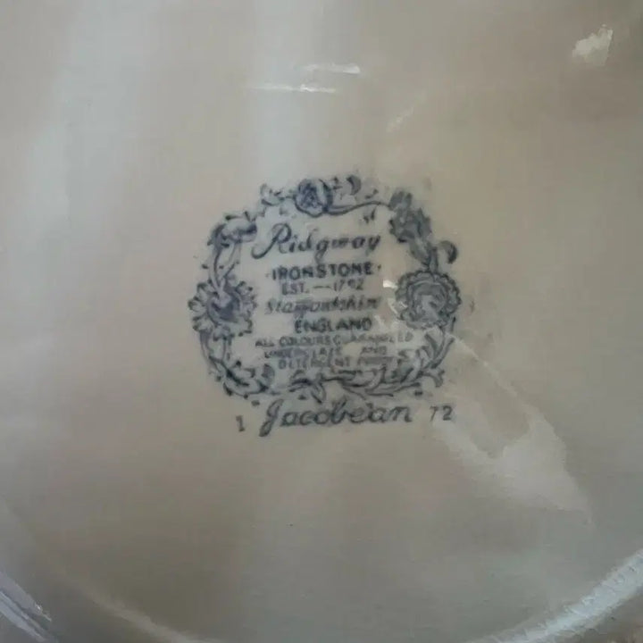 [BUNJANG] Ridgway Jacobean Ironstone Tea Set / 빈티지 리지웨이 자코비안  아이언스톤 티세트