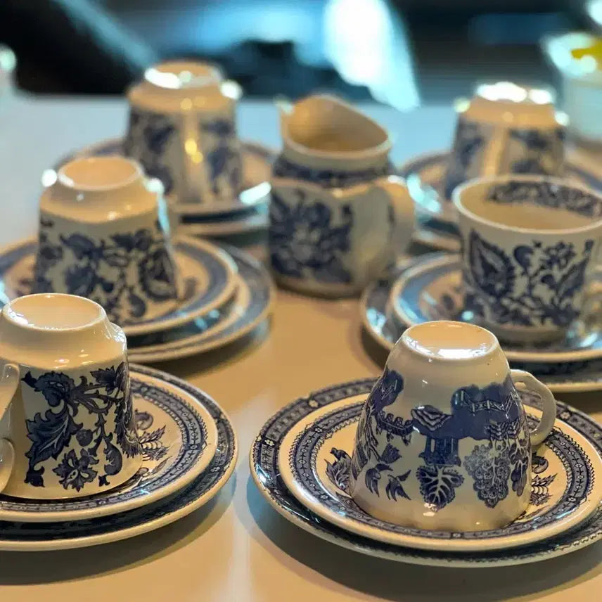 [BUNJANG] Ridgway Jacobean Ironstone Tea Set / 빈티지 리지웨이 자코비안  아이언스톤 티세트
