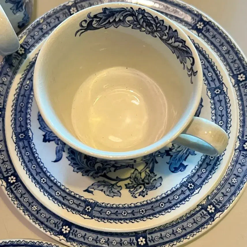 [BUNJANG] Ridgway Jacobean Ironstone Tea Set / 빈티지 리지웨이 자코비안  아이언스톤 티세트