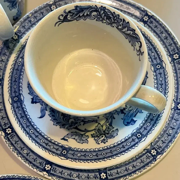 [BUNJANG] Ridgway Jacobean Ironstone Tea Set / 빈티지 리지웨이 자코비안  아이언스톤 티세트