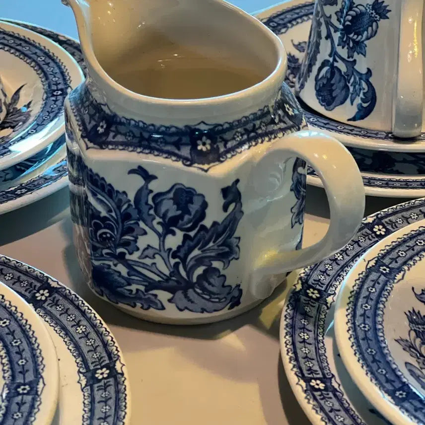 [BUNJANG] Ridgway Jacobean Ironstone Tea Set / 빈티지 리지웨이 자코비안  아이언스톤 티세트