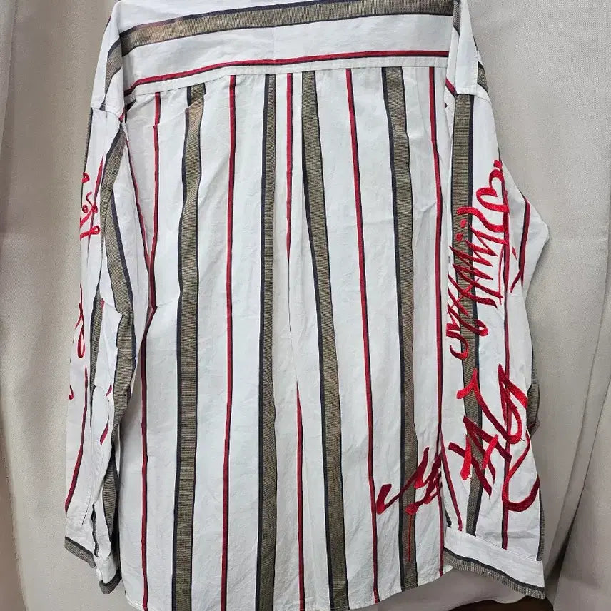 [BUNJANG] MAN-G Striped Shirt / MAN-G 스트라이프 셔츠