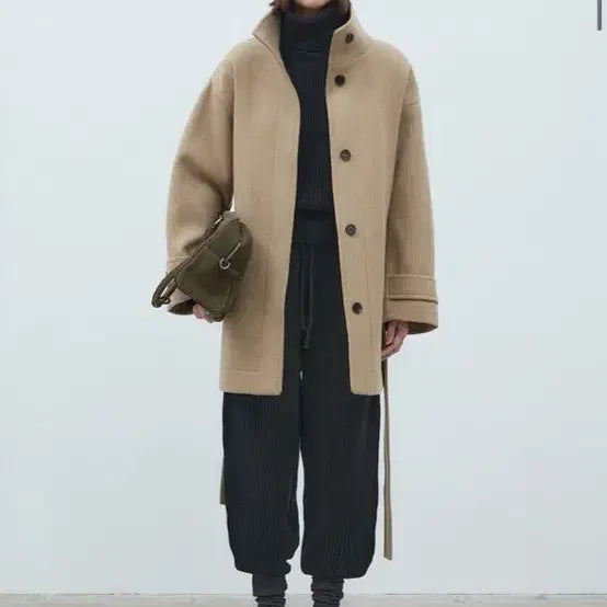[BUNJANG] Blossom H Company Fella Over Half Coat (Size M) / 블러썸에이치컴퍼니 코트 / FELLA OVER HALF COAT