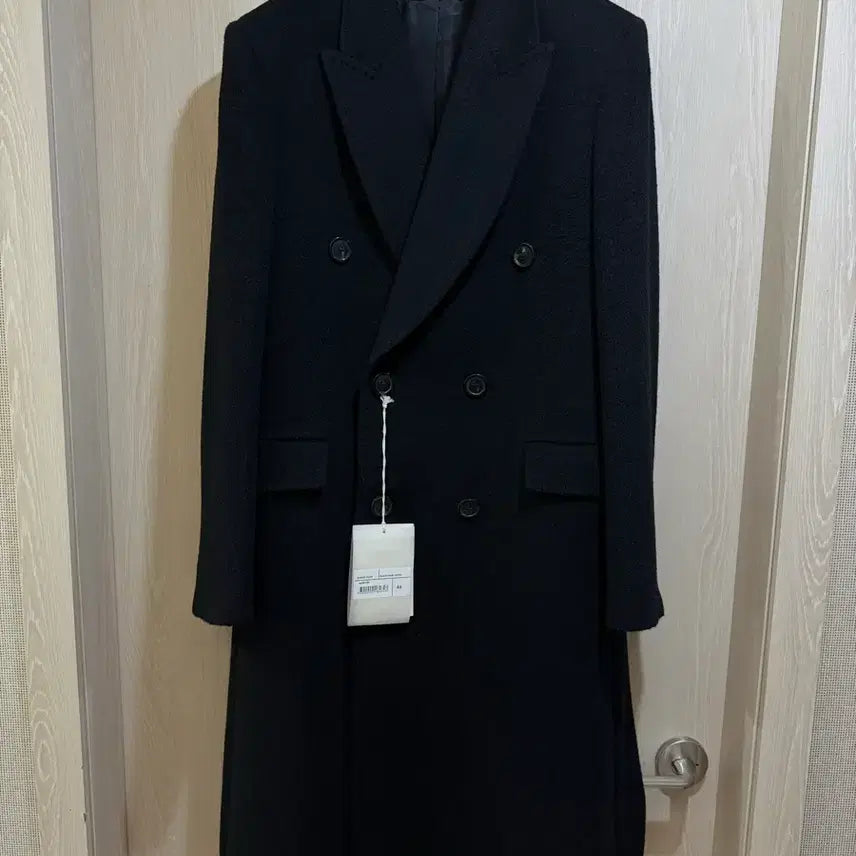 [BUNJANG] Our Legacy Black Wool Mohair Whale Coat / 아워레가시 블랙 울 모헤어 웨일 코트 46