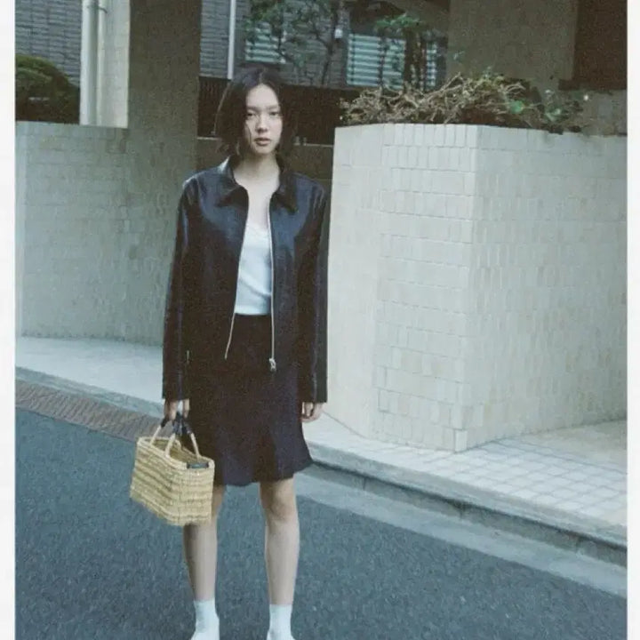 [BUNJANG] Urbanic Urbanic30 Satin Midi Skirt Black / 얼바닉 urbanic30 실비 새틴 스커트 블랙