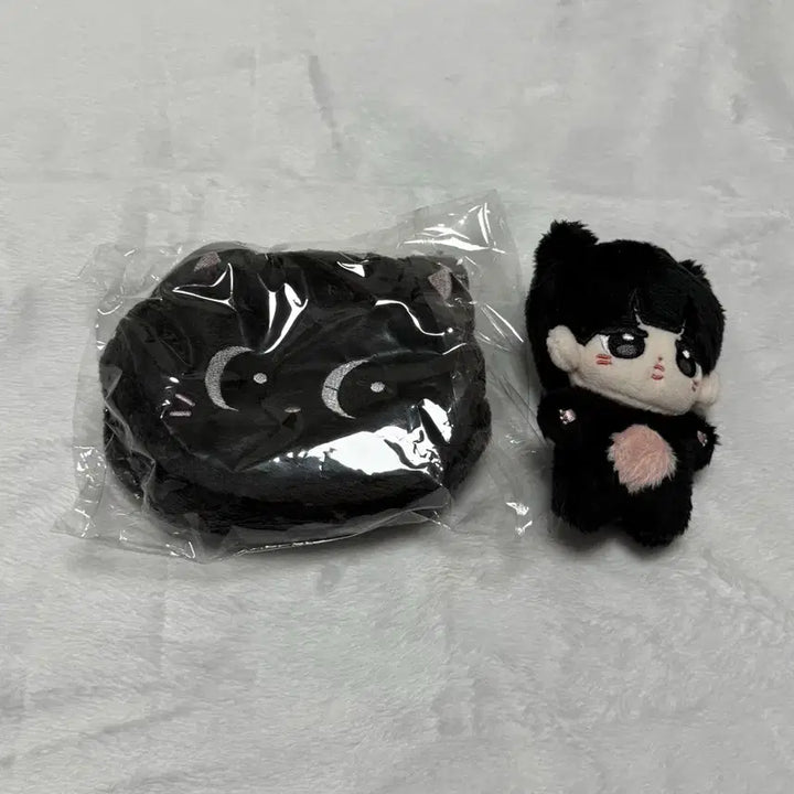 [BUNJANG] The Boyz Sunwoo Ddonyangi Pouch &amp; Doll Bundle Set / 더보이즈 선우 떤냥이 파우치 떤냐 일괄