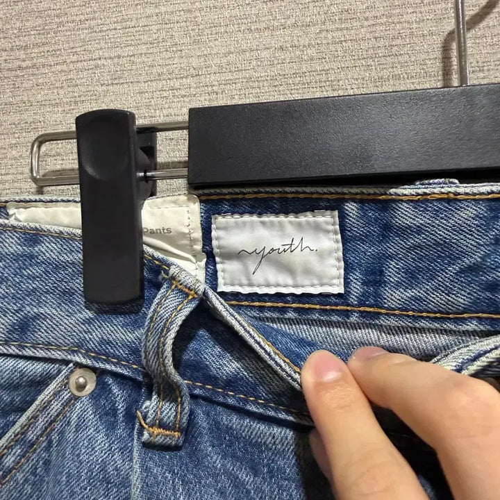 [BUNJANG] Youth Wide Structure Denim Jeans / 유스 와이드스트럭쳐 데님 7.5만원
