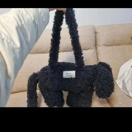 [BUNJANG] Artist Complex Dog Fur Bag / 아티스트컴플렉스 강아지 털가방