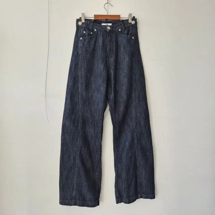 [BUNJANG] YUSE Black Denim Wide Pants M / YUSE 데님 흑청 와이드 팬츠 M