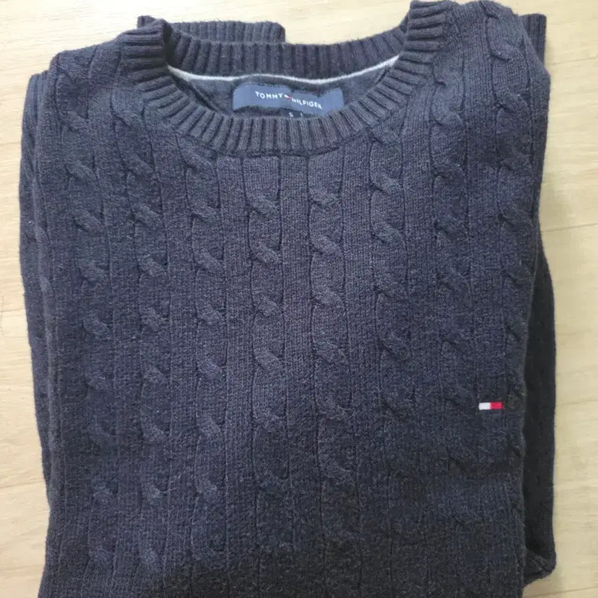 [BUNJANG] Tommy Hilfiger Wool Cashmere Knit Sweater / 타미힐피거 울캐시미어 니트 공용s사이즈 정품