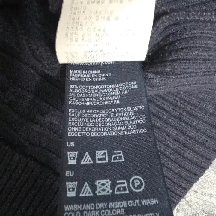 [BUNJANG] Tommy Hilfiger Wool Cashmere Knit Sweater / 타미힐피거 울캐시미어 니트 공용s사이즈 정품