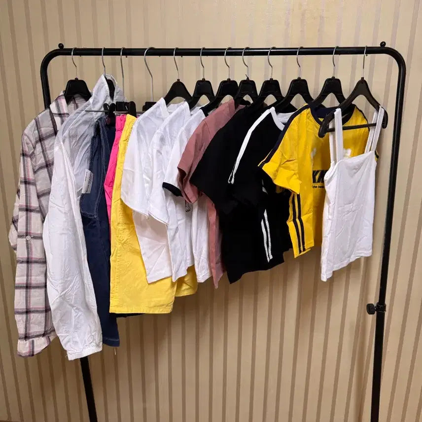[BUNJANG] Assorted Summer Clothing Bundle Set / 여름 바람막이외 크롭티 청 점프슈트 15벌 새상품 일괄