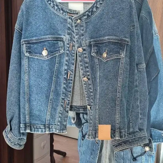 [BUNJANG] Deco Denim Jeans / 데코 데님