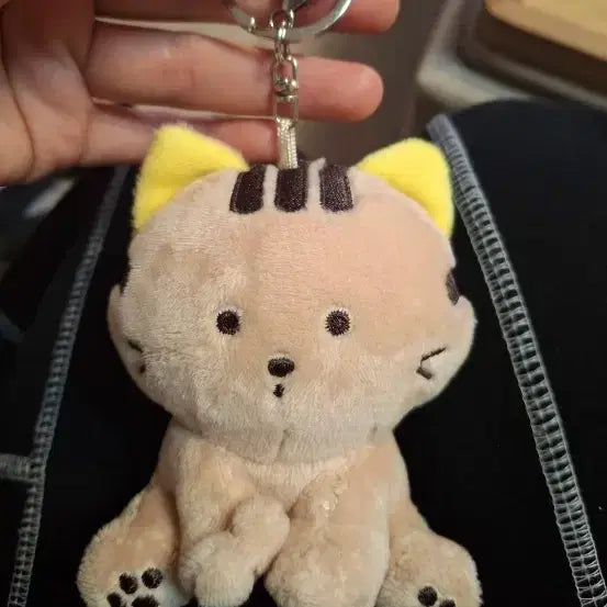 [BUNJANG] TAMA Friends Cat Plush Keychain / 타마프렌즈 인형 키링
