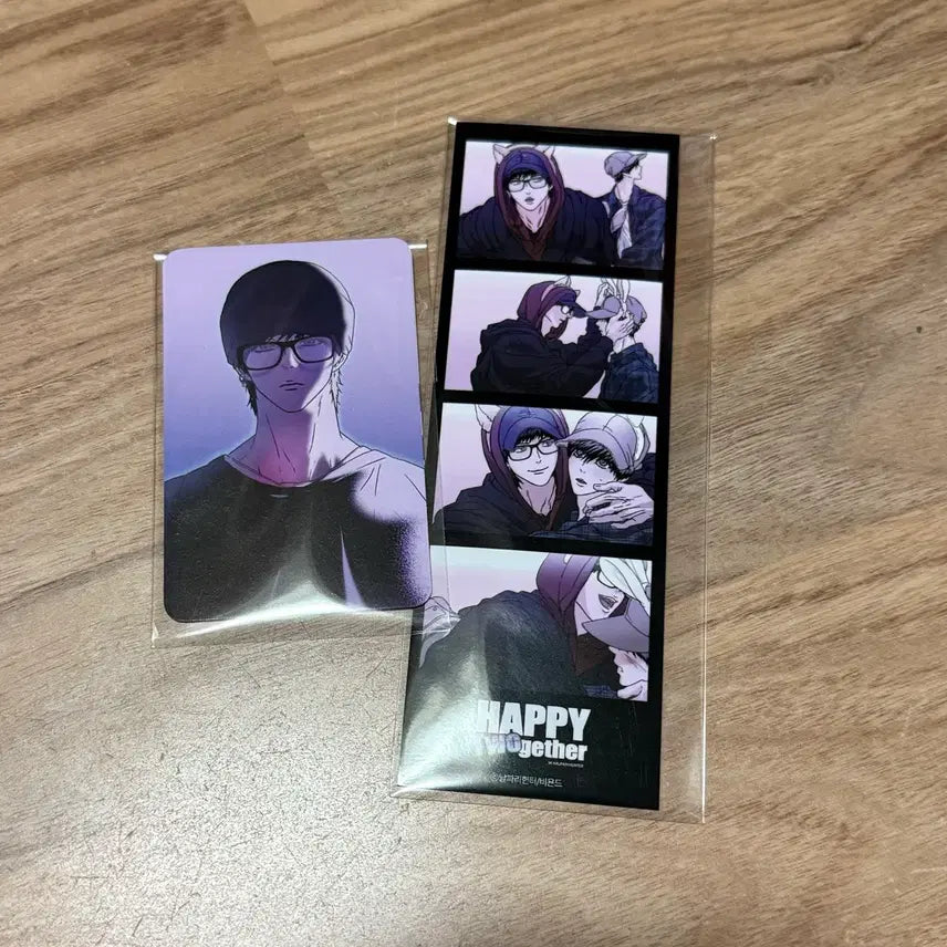 [BUNJANG] Happy Together Photocard 4-Cut Photo Set / 해피투게더 포카 4컷사진 포토카드