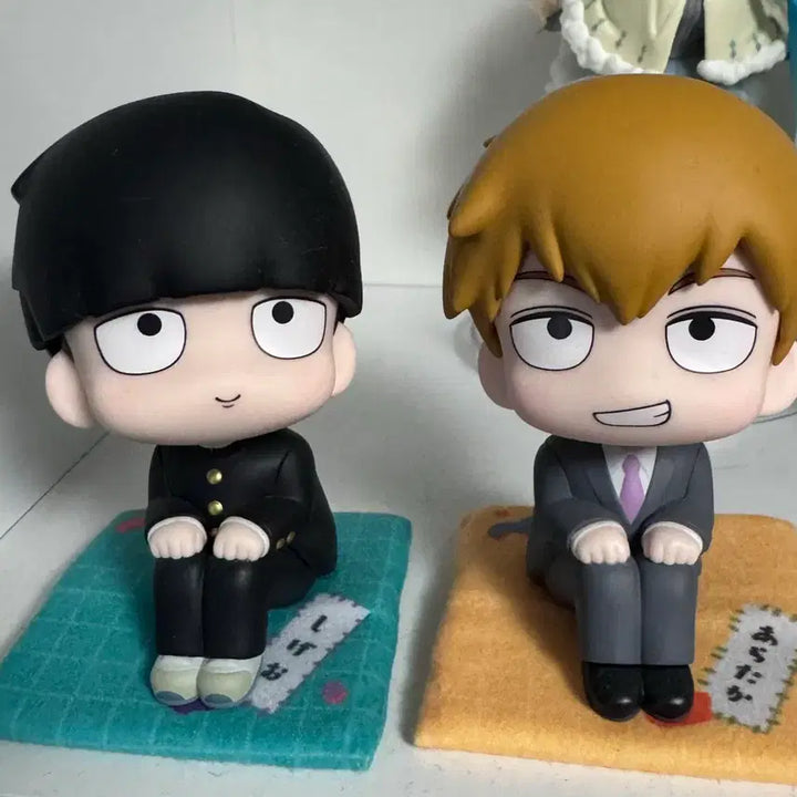 [BUNJANG] Mob Psycho 100 Mob &amp; Reigen Lookup Figures Bundle Set / [특전O] 모브사이코 룩업 모브 레이겐 일괄