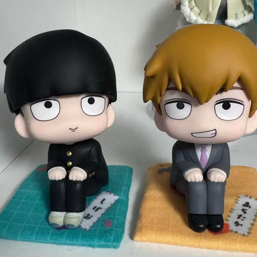 [BUNJANG] Mob Psycho 100 Mob &amp; Reigen Lookup Figures Bundle Set / [특전O] 모브사이코 룩업 모브 레이겐 일괄