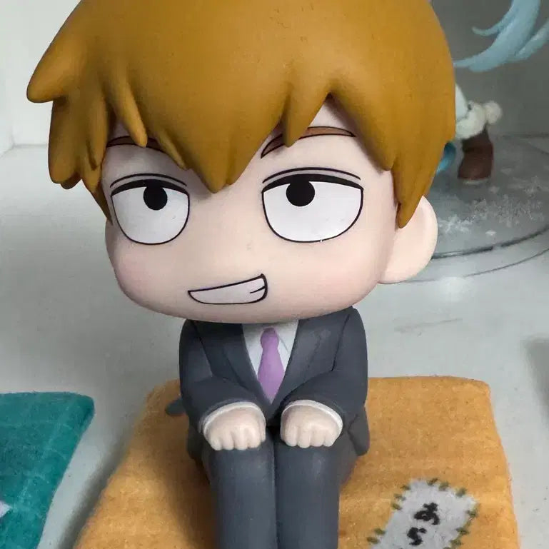 [BUNJANG] Mob Psycho 100 Mob &amp; Reigen Lookup Figures Bundle Set / [특전O] 모브사이코 룩업 모브 레이겐 일괄