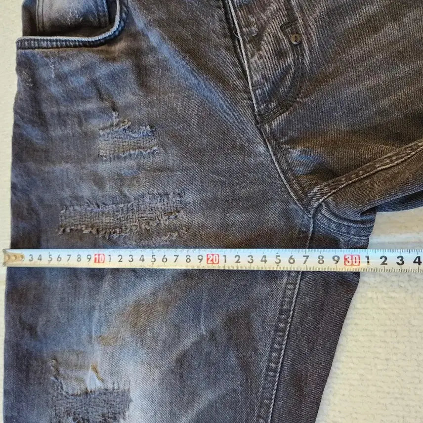 [BUNJANG] Antony Morato Denis Black Denim Jeans / 안토니모라토 흑청 데님 30