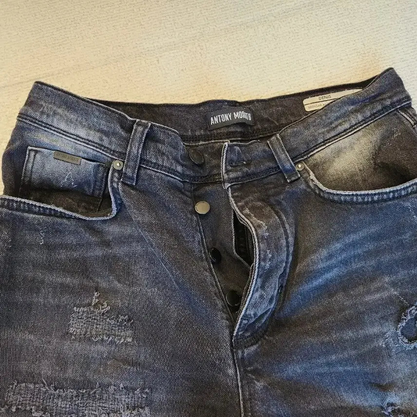[BUNJANG] Antony Morato Denis Black Denim Jeans / 안토니모라토 흑청 데님 30