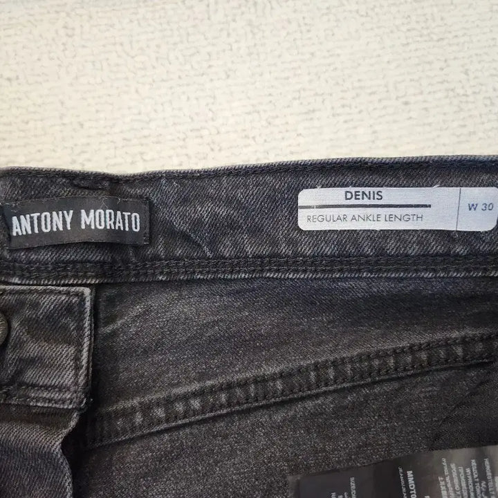 [BUNJANG] Antony Morato Denis Black Denim Jeans / 안토니모라토 흑청 데님 30