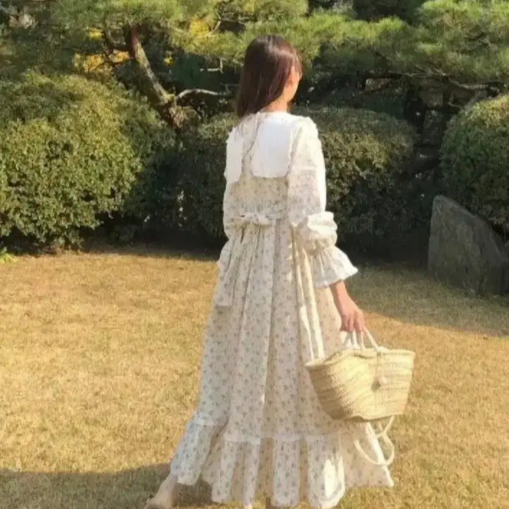 [BUNJANG] (새상품)달링스튜디오 러블리 바니 원피스 아이보리 / (새상품)달링스튜디오 러블리 바니 원피스 아이보리