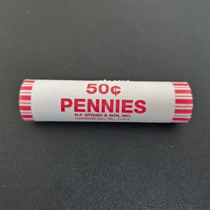 [BUNJANG] Rare 2025 US 1 Cent Roll Coin - Last Mint Year / 아주귀한 마지막발행년도 미국 2025년 1센트 롤주화 희귀동전수집용
