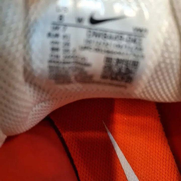 [BUNJANG] Nike Infinity Golf Shoes White Orange / 나이키 인피니티 골프화 화이트 오렌지 포인트