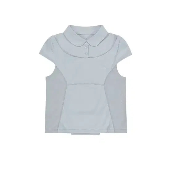 [BUNJANG] Ojos Detachable Collar T-Shirt Grey / 오호스 ojos detachable collar t-shirt grey