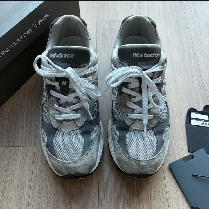 [BUNJANG] New Balance 992 Gray Standard Sneakers / 뉴발란스 992  그레이 d 스탠다드