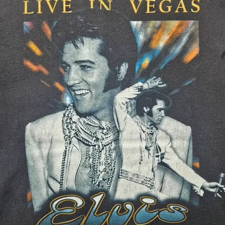 [BUNJANG] Elvis Presley Vegas Concert T-shirt / 00&