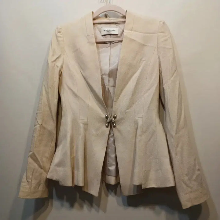 [BUNJANG] MojoSphin Ivory Jacket (80 Size) / 모조에스핀 아이보리 자켓80사이즈봄가을  63158