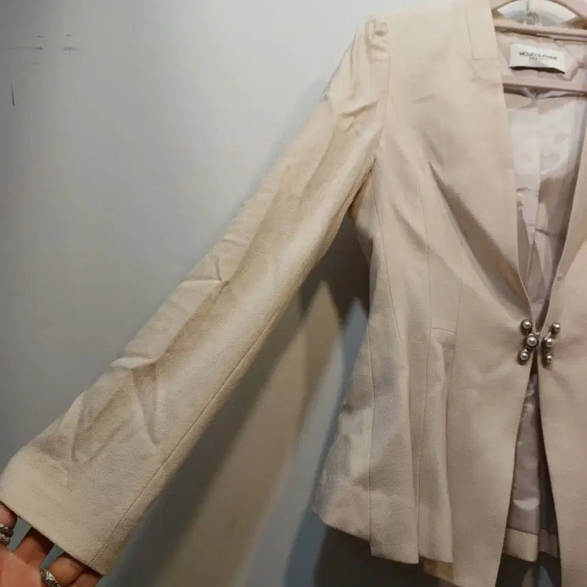 [BUNJANG] MojoSphin Ivory Jacket (80 Size) / 모조에스핀 아이보리 자켓80사이즈봄가을  63158