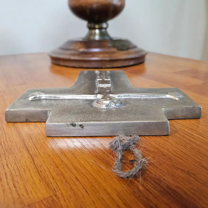 [BUNJANG] Choi Jong Tae Bronze Crucifix Wall Hanging / 2.최종태 작 벽걸이 십자가 crucifix 청동 Bronze.