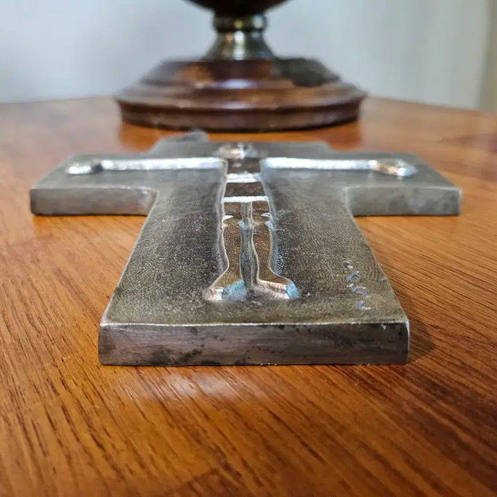 [BUNJANG] Choi Jong Tae Bronze Crucifix Wall Hanging / 2.최종태 작 벽걸이 십자가 crucifix 청동 Bronze.