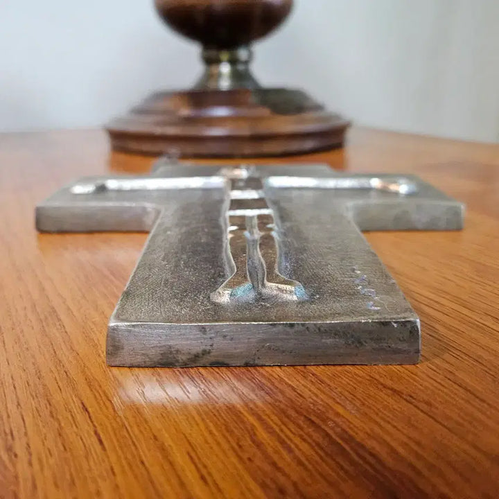 [BUNJANG] Choi Jong Tae Bronze Crucifix Wall Hanging / 2.최종태 작 벽걸이 십자가 crucifix 청동 Bronze.