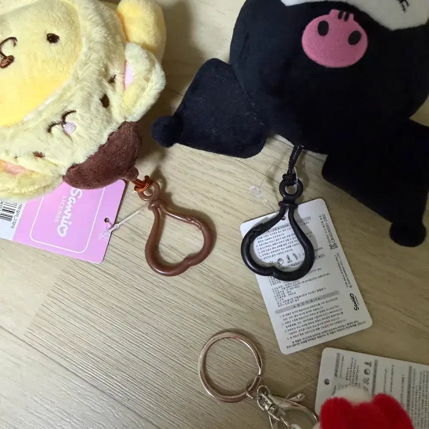 [BUNJANG] Sanrio Character Bag Hanger Keyrings / [정품] 산리오 인형가방고리 가방걸이 키링 새제품