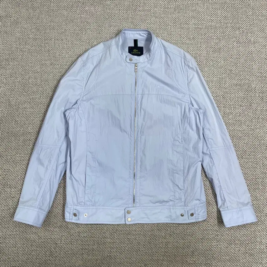 [SOLD OUT] 라코스테 남성 바람막이 블루종 자켓 105 라이트블루