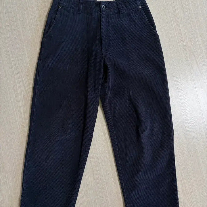 [BUNJANG] Homely Corduroy Pants Navy / 홈리 코듀로이 팬츠 네이비