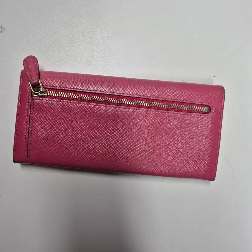 [BUNJANG] Prada Pink Long Wallet / 프라다 핑크 장지갑 정품