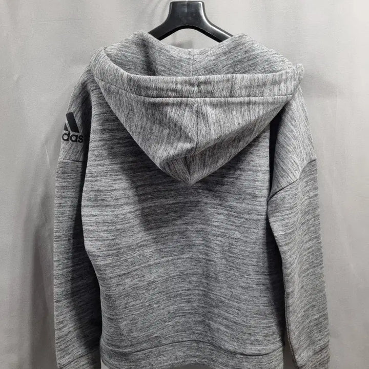 [BUNJANG] Adidas Gray Hoodie Zip-up / 아디다스 그레이 후드 집업