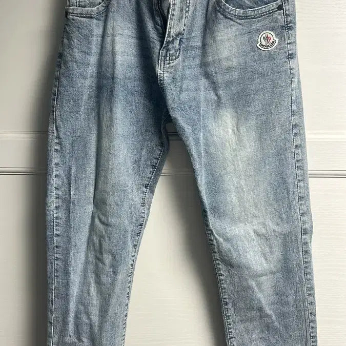 [BUNJANG] Moncler Washed Denim Jeans / 몽클레어 워싱 데님 청바지