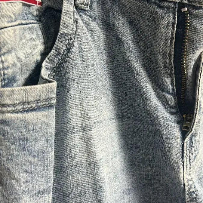 [BUNJANG] Moncler Washed Denim Jeans / 몽클레어 워싱 데님 청바지