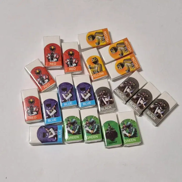 [BUNJANG] Power Rangers Eraser / 고전 파워레인져 지우개