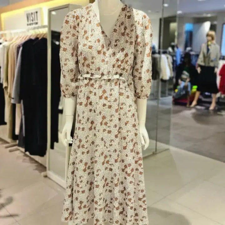 [BUNJANG] Vist in New York Flower Long Dress / Vist in newyork 플라워 롱 원피스 55