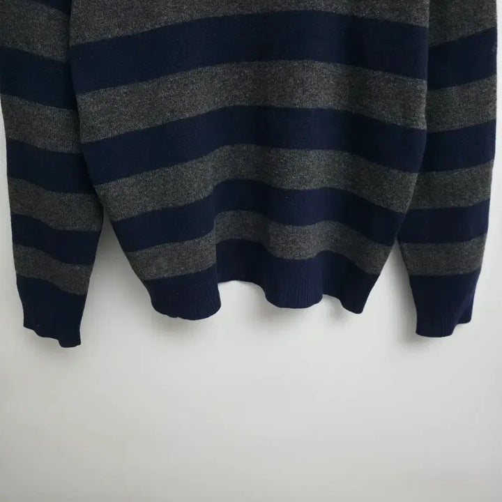 [BUNJANG] Polo Ralph Lauren Striped Wool Knit Sweater / [L] 폴로 랄프로렌 스트라이프 울 니트