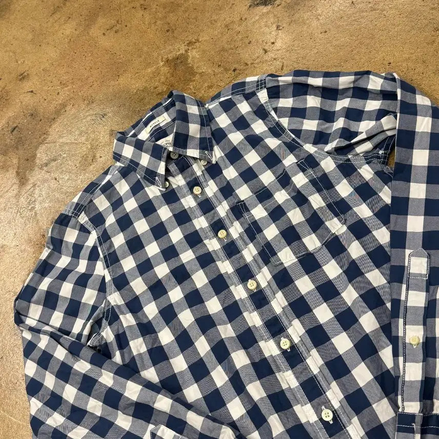 [BUNJANG] Abercrombie &amp; Fitch Plaid Button-Up Shirt / [정품/S] 아베크롬비 체크 남방 셔츠