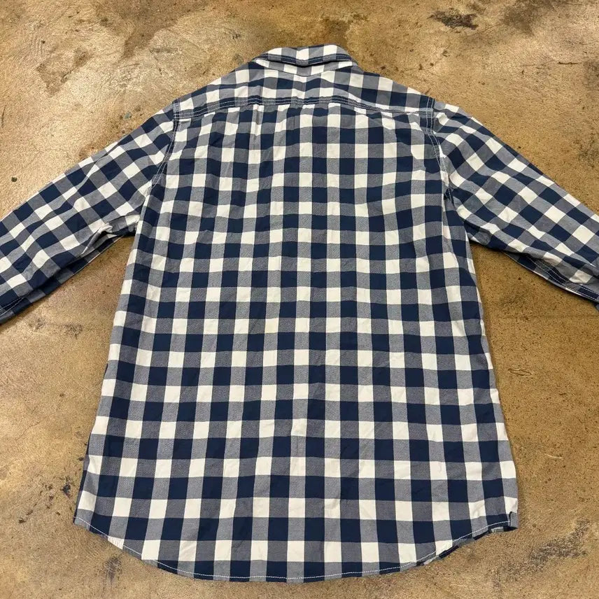 [BUNJANG] Abercrombie &amp; Fitch Plaid Button-Up Shirt / [정품/S] 아베크롬비 체크 남방 셔츠