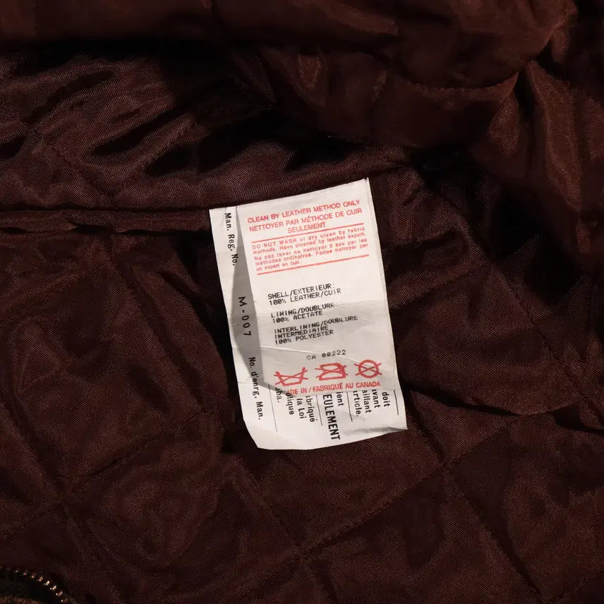 [BUNJANG] Leather Double Rider Jacket C323 / 래더 더블 라이더 자켓 C323