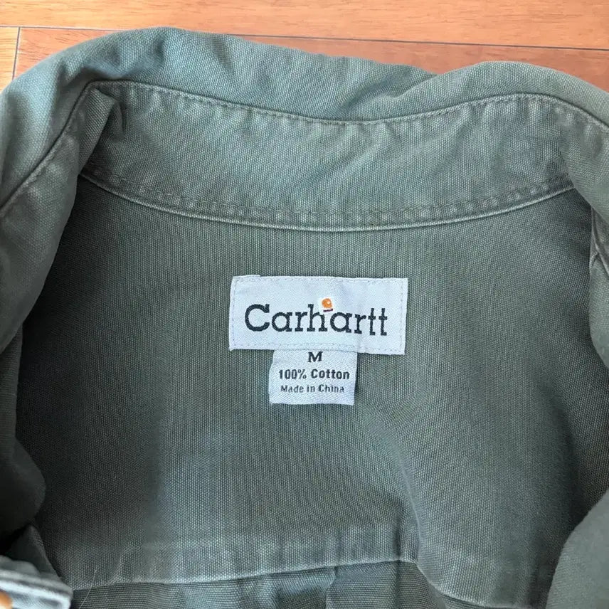 [BUNJANG] Carhartt Khaki Work Shirt / 칼하트 셔츠